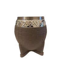 INOX mate tök (Calabaza) Torpedo Lux 200ml - gray