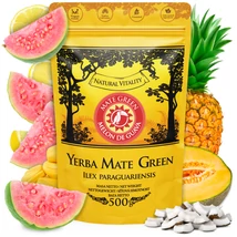 Yerba Mate Tea, Mate Green Melon de GUAVA 400g
