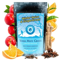 Yerba Mate Tea, Mate Green Winter Spice Gingerbread 500g