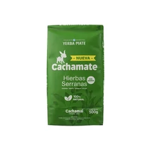 Yerba Mate Tea, Cachamate Hierbas Serranas( green) 500g