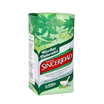 Yerba Mate Tea, Sinceridad Hierbas Naturales  500g