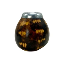 Tradicionális kézműves mate tök (Calabaza) - Pantera