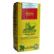Yerba Mate Tea, Kraus Gaucho (Fair Trade) 500g