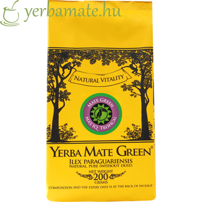 Yerba Mate Tea, Mate Green Mas IQ Tropical 200g