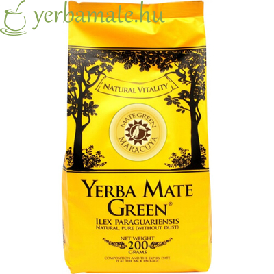Yerba Mate Tea, Mate Green Maracuya (90% levél) 200g