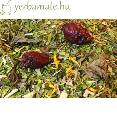 Yerba Mate Tea, Mate Green MENTA/Limon (95% levél) 500g