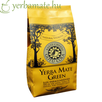 Yerba Mate Tea, Mate Green GOTU COLA (95% levél) 400g