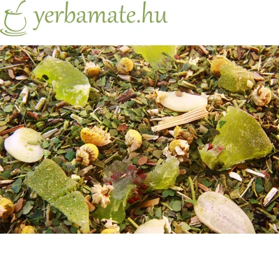Yerba Mate Tea, Mate Green KIWI KIWI (95% levél) 400g