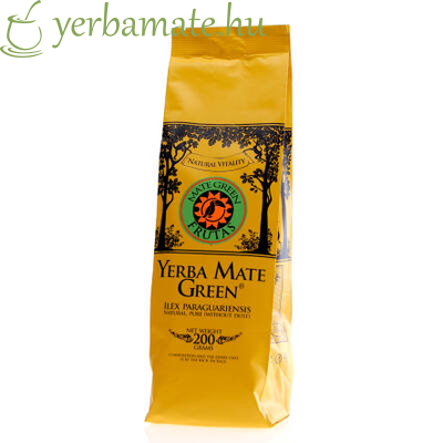 Yerba Mate Tea, Mate Green FRUTAS (95% levél) 200g