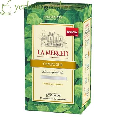 Yerba Mate Tea, La Merced Campo Sur 500g