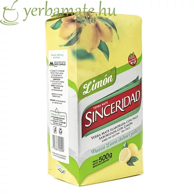 Yerba Mate Tea, Sinceridad Limon  500g