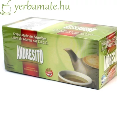 Yerba Mate Tea, Andresito  25 x 3g, filter