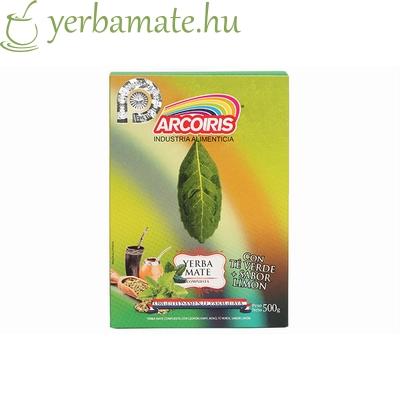 Yerba Mate Tea, Arcoiris Te Verde y Limon 500g