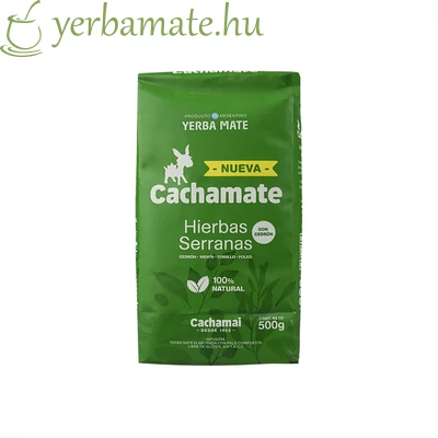 Yerba Mate Tea, Cachamate Hierbas Serranas( green) 500g