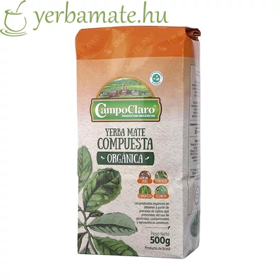 Yerba Mate Tea, CampoClaro Compuesta ORGANICa (BIO) 400g