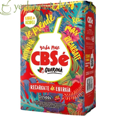 Yerba Mate Tea, CBSe Energía Guaraná 500g