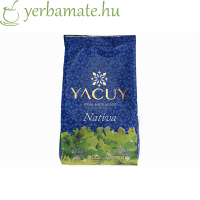 Yerba Mate Tea, Mate Green YACUY Nativa  500g