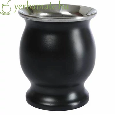 INOX mate tök (Calabaza) 230ml - fekete
