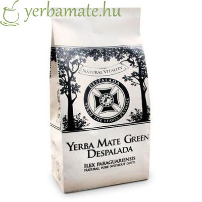 Yerba Mate Tea, Mate Green DESPALADA (95% levél) 400g