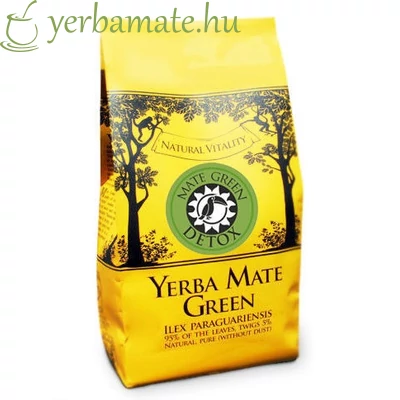 Yerba Mate Tea, Mate Green MATETOX (95% levél) 400g