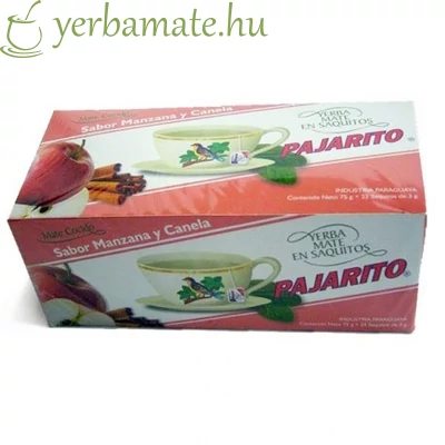 Yerba Mate Tea, Pajarito almás-fahéjas, 20x3g filter