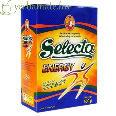 Yerba Mate Tea, Selecta Energy Guaranával 500g