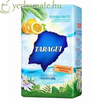 Yerba Mate Tea, Taragüi Maracuya Tropical 500g sérült csomagolás