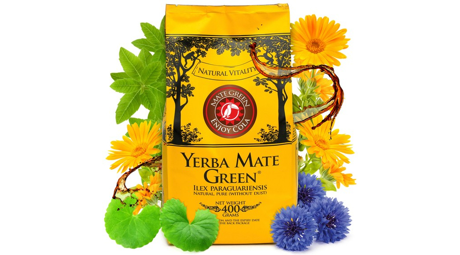 Yerba Mate Tea, Mate Green Enjoy COLA (95% levél) 400g