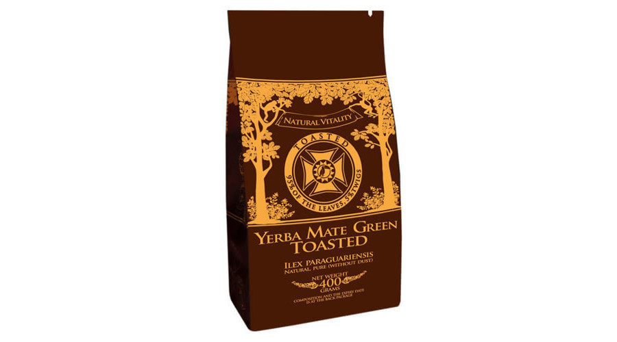 Yerba Mate Tea, Mate Green Toasted 400g