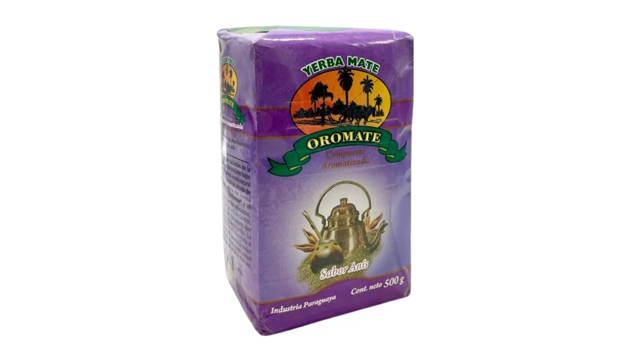 Yerba Mate Tea, Oromate Sabor Anis 500g Yerba Mate Tea, Oromate Sabor Anis 500g