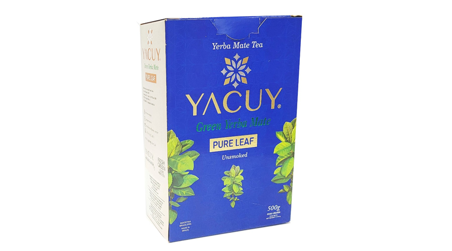 Yerba Mate Tea, Mate Green YACUY Pure Leaf Vacuum  500g