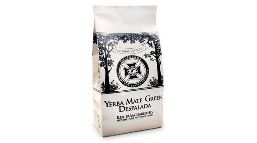 Yerba Mate Tea, Mate Green DESPALADA (95% levél) 400g Yerba Mate Tea, Mate Green DESPALADA (95% levél) 400g