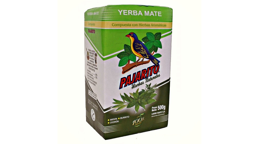 Yerba Mate Tea, Pajarito Compuesta con Hierbas 500g Yerba Mate Tea, Pajarito Compuesta con Hierbas 500g