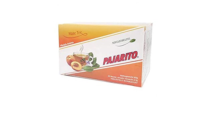 Yerba Mate Tea, Pajarito őszibarackos, 20x3g filter Yerba Mate Tea, Pajarito őszibarackos, 20x3g filter