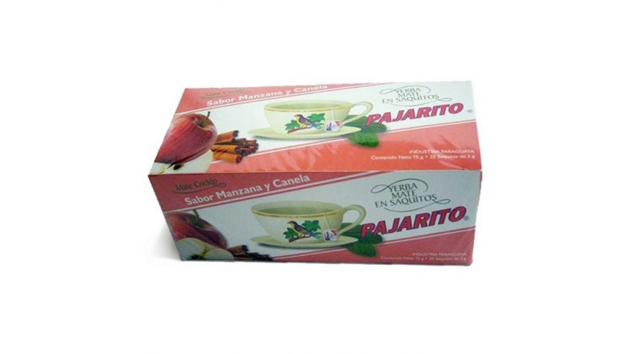 Yerba Mate Tea, Pajarito almás-fahéjas, 20x3g filter Yerba Mate Tea, Pajarito almás-fahéjas, 20x3g filter