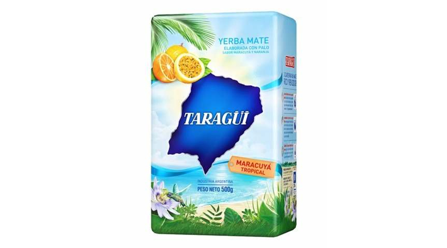 Yerba Mate Tea, Taragüi Maracuya Tropical 500g
